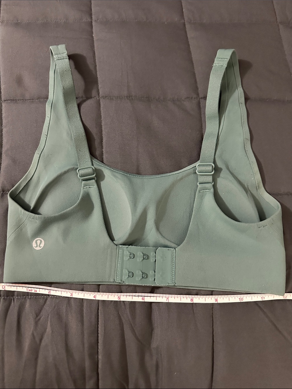 lululemon 32A athletica Sage Green Adjustable-Strap  Bra